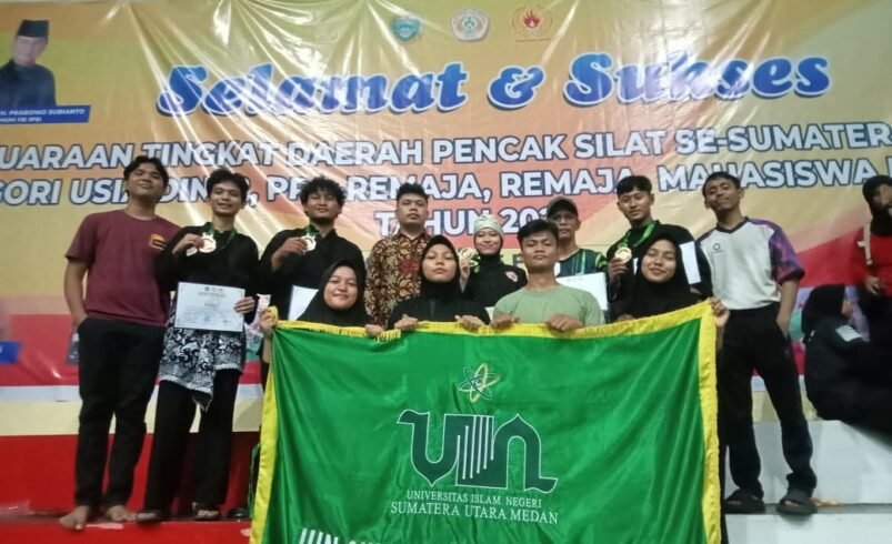 MAHASISWA UINSU JUARA PENCAK SILAT KEJUARAAN DAERAH SUMATERA UTARA (KEJURDA)