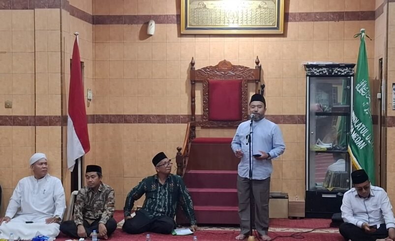 PCNU Kota Medan Laksanakan Kegiatan Lailatul Ijtima’ di MWC NU Medan Timur