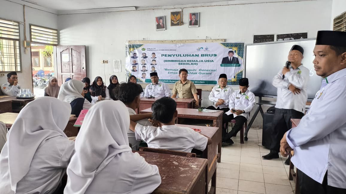 Penyuluh Agama Islam KUA Medan Deli Galakkan Kegiatan Pembinaan BRUS